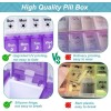 Ezy Dose Weekly Pill Planner Organizer XL Easy Use AM/PM