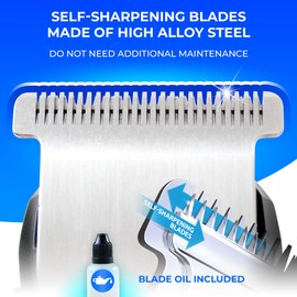 MANECODE Cortadora de barba y bigote 11 en 1