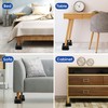 MixDora Bed Risers 2 Inch Furniture Risers Square Chair Risers