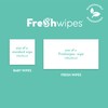 FreshWipes Body Wipes for Adults – 12 Pack - Unscented