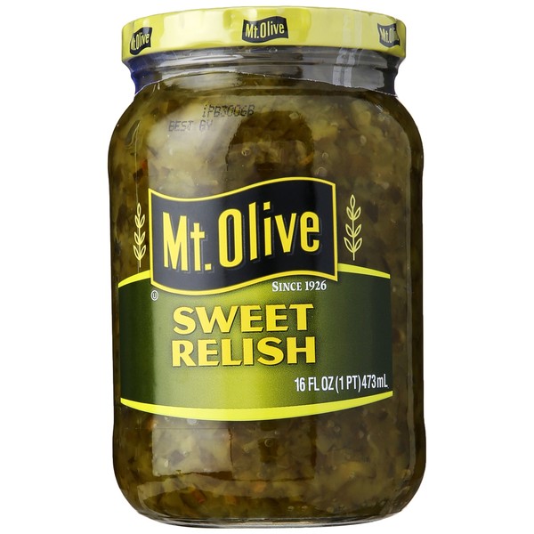 Mt Olive Sweet Relish, 16 oz