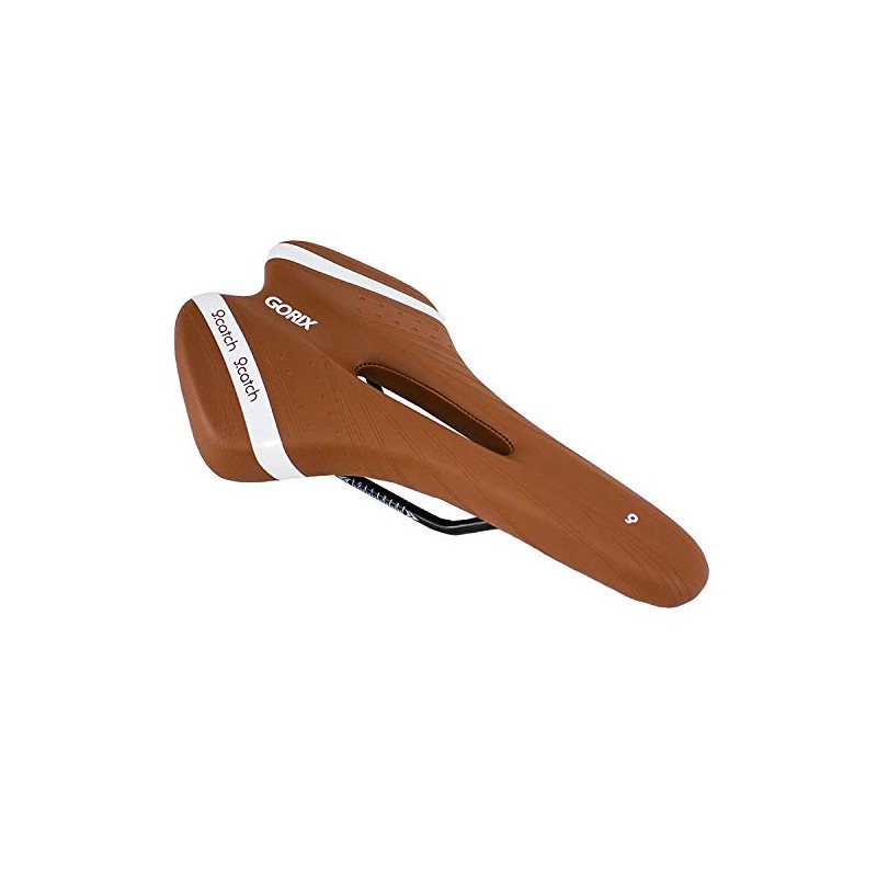 GORIX Bike Saddle Seat Comfortable Cushion with Rail Mountain Road