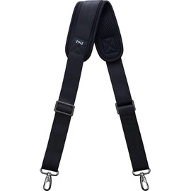 ZINZ Shoulder Strap, 57" Padded Adjustable Shoulder Bag Straps Replacement for Bags with D-Ring (Black, 001)