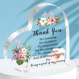 HULALA Teacher Gifts Teacher Gifts For Women Thank You Teacher Gifts Acrylic Heart Teacher Plaque Teacher Appreciation Gifts Teacher Leaving Gifts End Of Term
