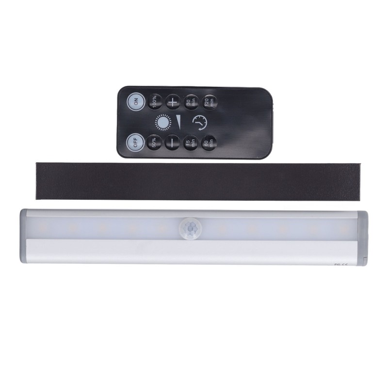 LED Cabinet Light Warm White 2 Brightness Stepless Dimming Timing