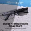 Cyxus Photochromic Glasses for Men Women UV Protection with Blue