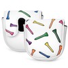 Golf Putter Cover DF3 Mallet Putter Headcover Colorful Tee Golf