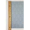 Itsy Bitsy Mini Dollhouse Wallpaper Damask Blue Gray Victorian 1:12