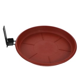 WOONEKY Whimsical Bird Feeder Bird Bath Bowl Tree Mounted for Outdoor Use Effortless Installation Wooden Decks and Fences Easy to Clean