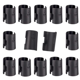 Wire Shelf Clips - Wire Shelving Shelf Lock Clips for 1" Post Shelvings-Shelving Sleeves Replacements for Wire Shelving System Plastic Accessories Parts,26Pack