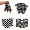 LYK 40PCS Black and White Checkered Racecar Gift Bags With