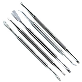 Dental Periosteal Allen P9A, Molt 24G, Freer, Pritchard, Buser Elevator Oral Surgical Implant 5 Pieces Instruments