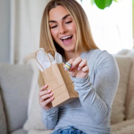 Inspirational Silicone Ring 3 Pack - Stylish Silicone Wedding Bands for Women in Blue, Yellow & Grey - Durable Silicone Wedding Bands Women Love - Perfect for Active Females, Great Gift Idea for her