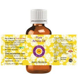Deve Herbes Pure Arnica Oil (Arnica Montana) 5ml (016 oz)