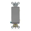 Leviton 5622-2GY 20 Amp, 120/277 Volt Decora Plus Rocker Double-Pole