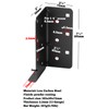 GBGS 2 Pairs Black Split Joist Hanger for 2x8 Post,13