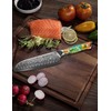 SANMUZUO Santoku Knife - 7 inch - Xuan Series -