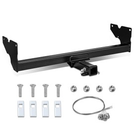 DNA MOTORING 2" Receiver Class III Square Body Tow Hitches Compatible with Volkswagen Tiguan 2018-2024, TH-N-102