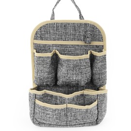 LuLu&berry Backpack, Inner Bag, 3 L Vertical, Contents Organizer, Backpack-In Bag (A) RUKU Tweed Gray