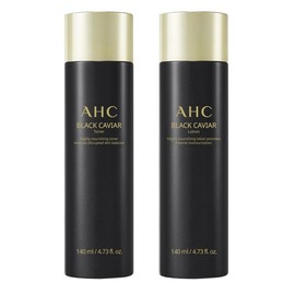ahc 블랙 캐비어 2종세트(토너140ml+로션140ml) Black Caviar 2-Piece Set (Toner 140ml + Lotion 140ml)