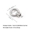 Lependor M8 Metric Ring Shape Lifting Eye Nut 304 Stainless
