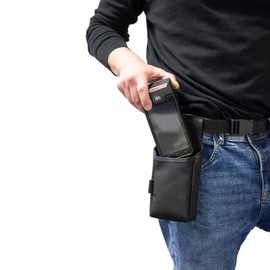 DURA Funda para cinturón para terminales de pago Ingenico DX8000, DX4000, Move 5000, 3500, 2600, 2500