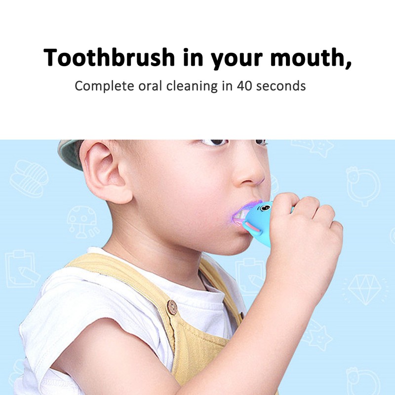 Automatic Toothbrush Cartoon Modeling Electric Toothbrush With UShaped Head for