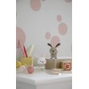 Hoptimist Lambert Push Puppet light red/glossy/H 7cm/Ø 7cm/with spring mechanism