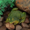 Hztyyier Toad Figurine Realistic Toad Figurine Lawn Garden Courtyard Ornaments