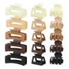 15 Pcs Pinzas Para El Cabello, Garra Para Pelo Mujer