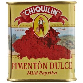 Chiquilin Pimenton Dulce Mild Paprika 2.64 oz Tin (12 Pack, Case)