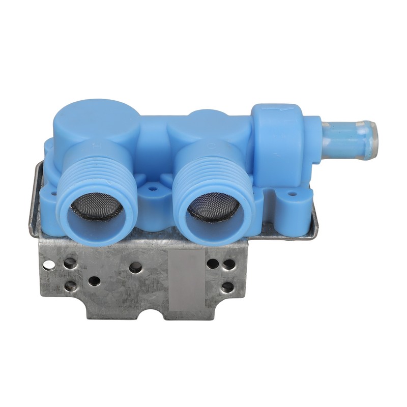 Water Inlet Valve Blue Double Head PP Washer Water Inlet