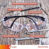 Clear Protective Safety Glasses - Anti Fog Eye Protection -