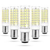 Ziomitus Dimmable BA15D Led Bulbs 120V Daylight 6000K, 40W 50W