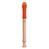 Mollenhauer Fipple 17414 Soprano Recorder Digi Orange Baroque Soprano Recorder