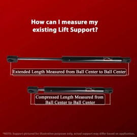 Lift Supports Depot Qty 2 Fits Nissan Titan Ext Cab 17 to 22 Hood Lift Supports Shocks