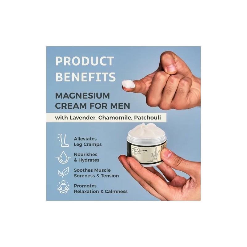 Crema De Magnesio Para Dormir Y Calambres En Las Piernas: