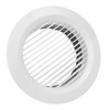 Generic Round Air Vent Louver, 6 Inch Soffit Vents, Plastic
