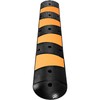 VEVOR Rubber Speed Bump, 1 Pack 2 Channel Speed Bump