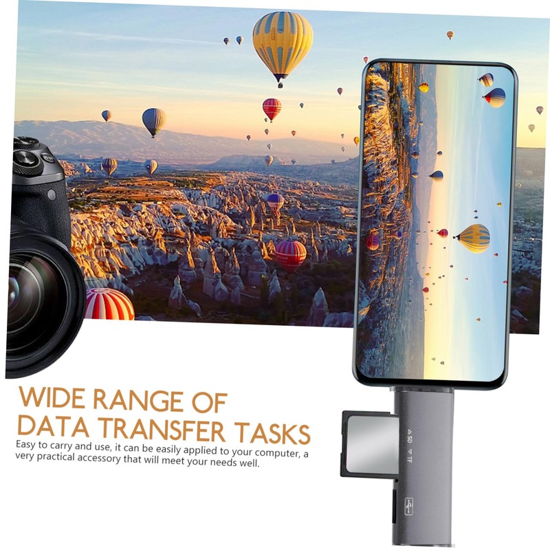 DOITOOL Multi-Function Card Reader USB c Memory Card Adapter OTG