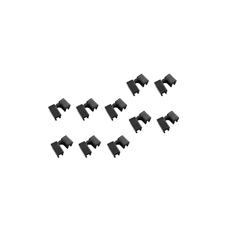 WANGCL 10 Pieces Reusable Plastic Training Chopstick Helper for Adults