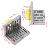Garosa Side Wall Drain Linear Shower Drain 12cm Wall Corner