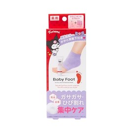ベビーフット (Baby Foot) かかと ひび割れ防止セット クリーム 60g クロミパッケージ かかと用靴下つき 角質柔軟&保湿 かちかち ガチガチ