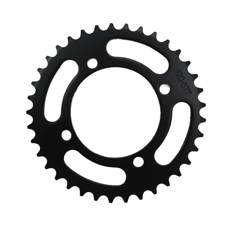 Adsspro Motorcycle 420 37T Rear Sprocket Chain 76mm ID for