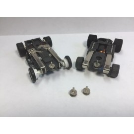 AFX / AURORA / G+ (2) Metal Guide Pins  Model Motoring ~ NEW ~ SALE PRICE  $4.99