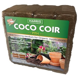 Harris Coconut Coir Pith, Compressed Coconut Fiber Expandable Substrate