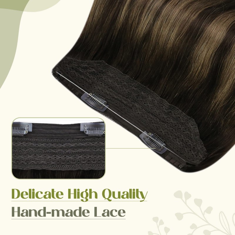 Fshine Flip in Wire Hair Extension Wire 45 cm Balayage