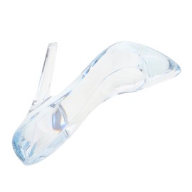 CHILDWEET Beautiful Plastic Slipper Ornament Princess High Heel Statue Wedding Decor Crystal Shoes Figure Home Decorative