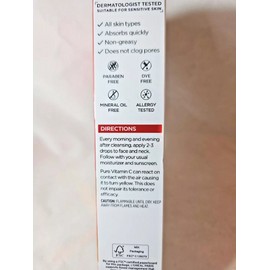 L'Oreal Revitalift Derm Intensives 12% Vitamin C +E Salicylic Serum (1.0 FL OZ)