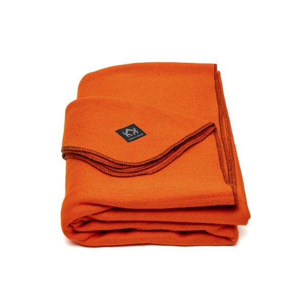 Arcturus Military Wool Blanket - Warm, Thick, Washable - Great